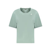 Green Cotton Women's T-Shirt